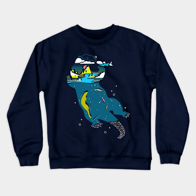 The Chase... Crewneck Sweatshirt by clsantos82